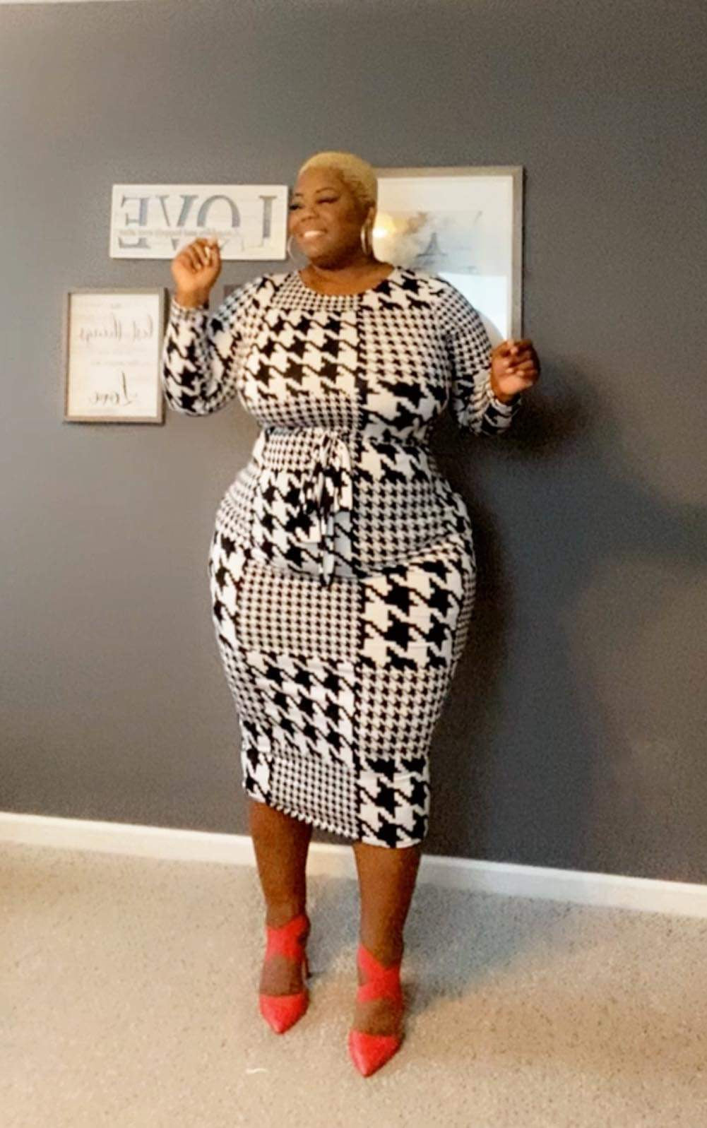 She’s a Baddie Midi Dress